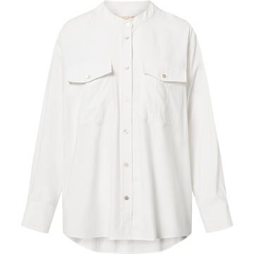 Depeche Clothing FayDE LS Shirt 100012 001 White Skjorte 